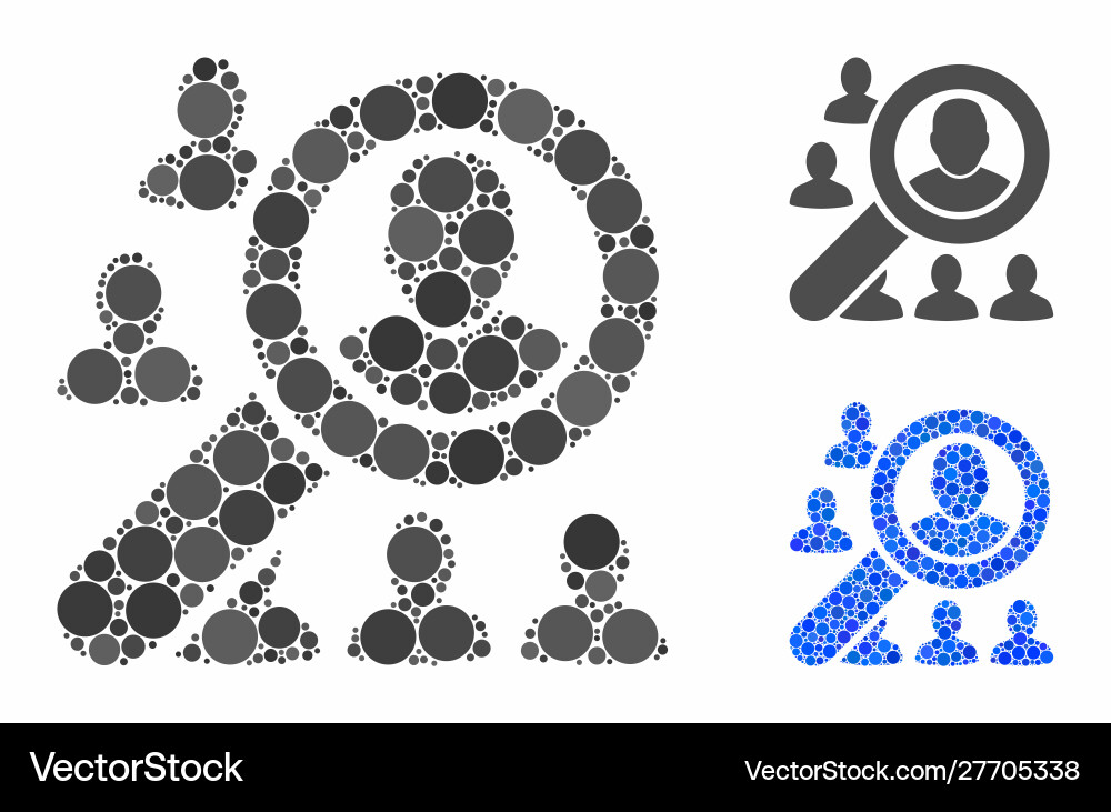 Find user composition icon round dots Find user composition icon round dots Vector Image