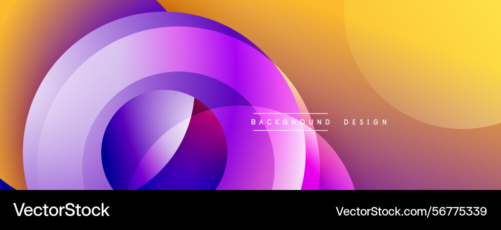 Abstract vibrant layers create dynamic Abstract vibrant layers create dynamic vector image