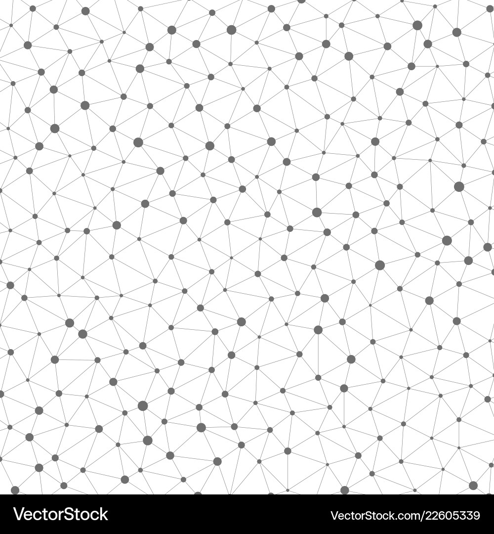 Background with molecules or structure Vector Image