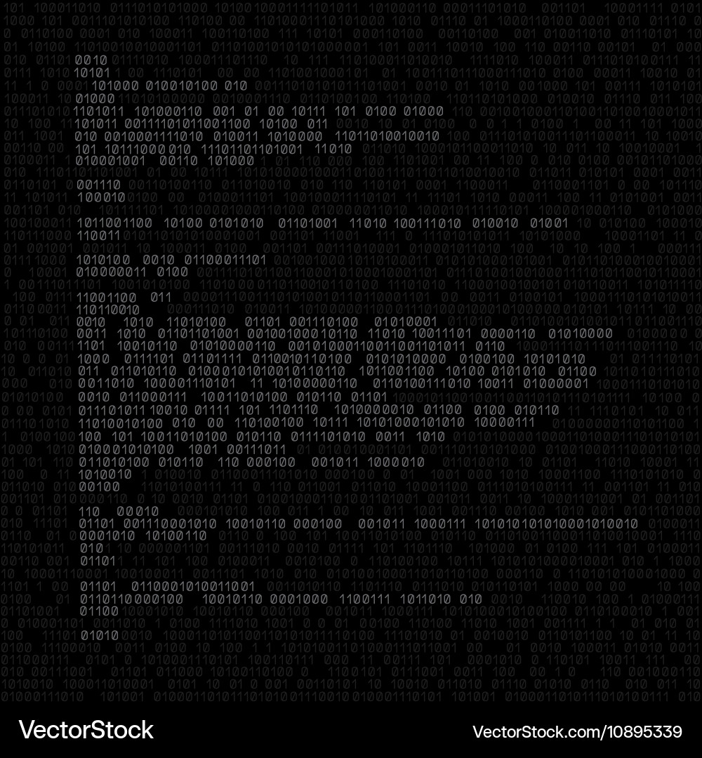 Internet code background Vector Image