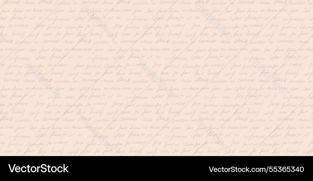 Scribble monochrome pink handwritten script text vector image