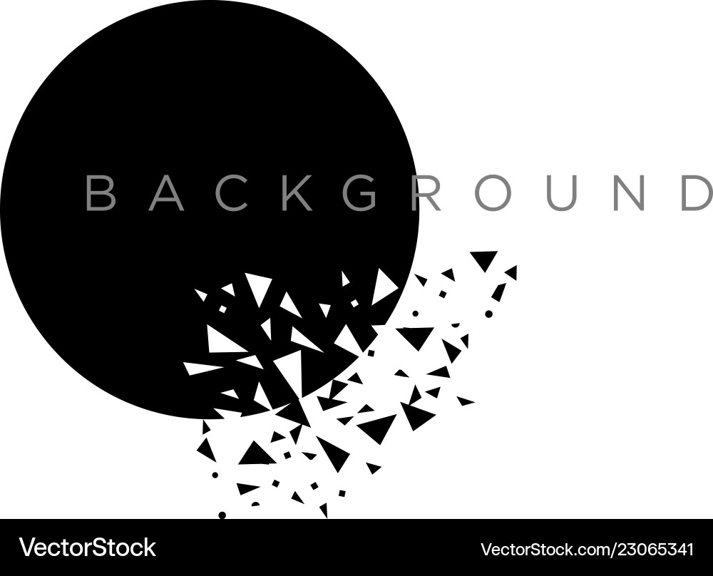 Abstract Dynamic Shapes Background vector image