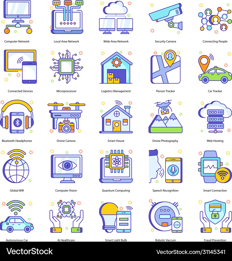 Finance concepts and communication in flat style vector image