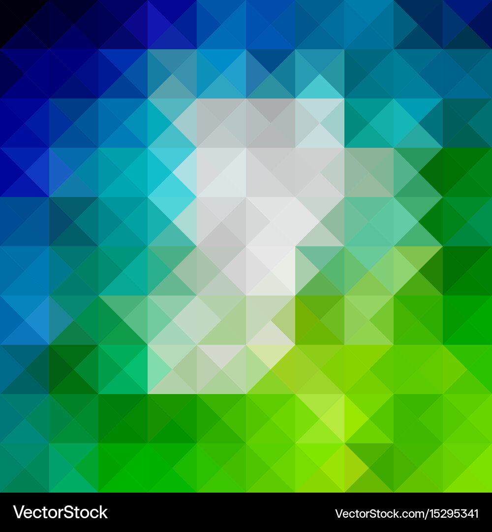 Geometric Triangle Pattern Vector Image