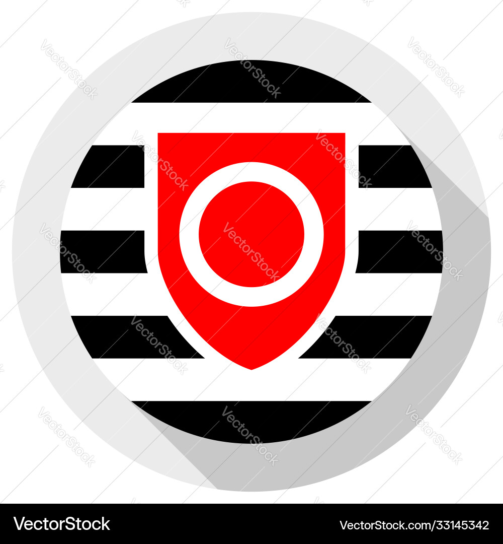 Ownership Pride Flag - Round Icon Vector Image