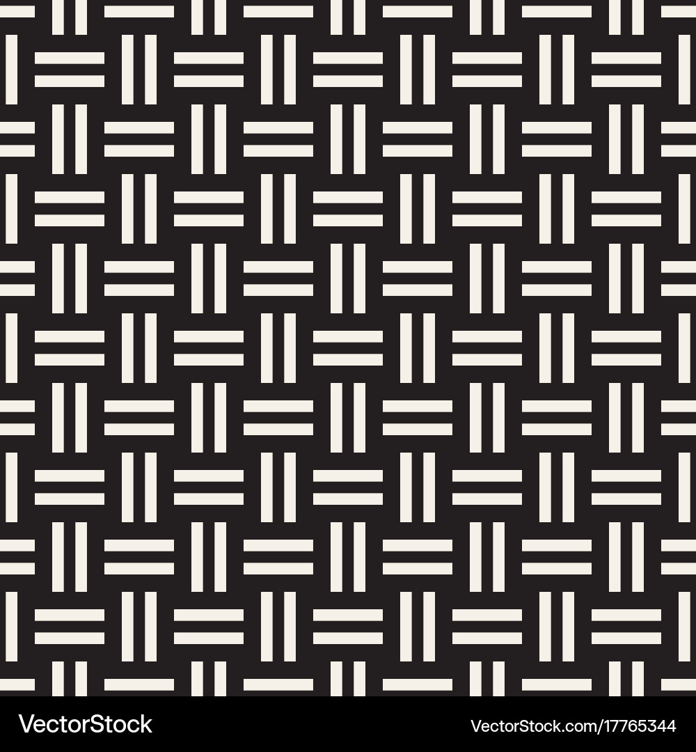 Crosshatch seamless geometric pattern Vector Image