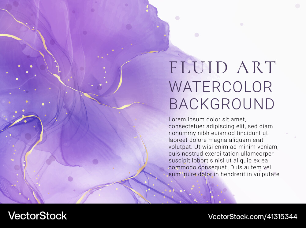 Violett Lavendel flüssige Aquarell Marmor Violett Lavendel flüssige Aquarell Marmor vektorbild