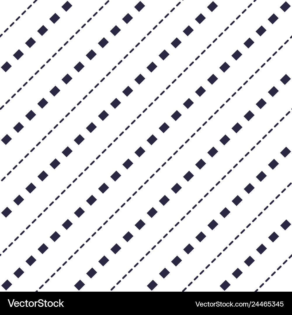 Minimal dashed lines seamless pattern abstract Vector Image