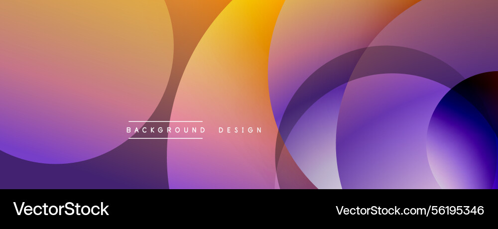 Abstract colorful circles overlap creating smooth Abstract colorful circles overlap creating smooth vector image