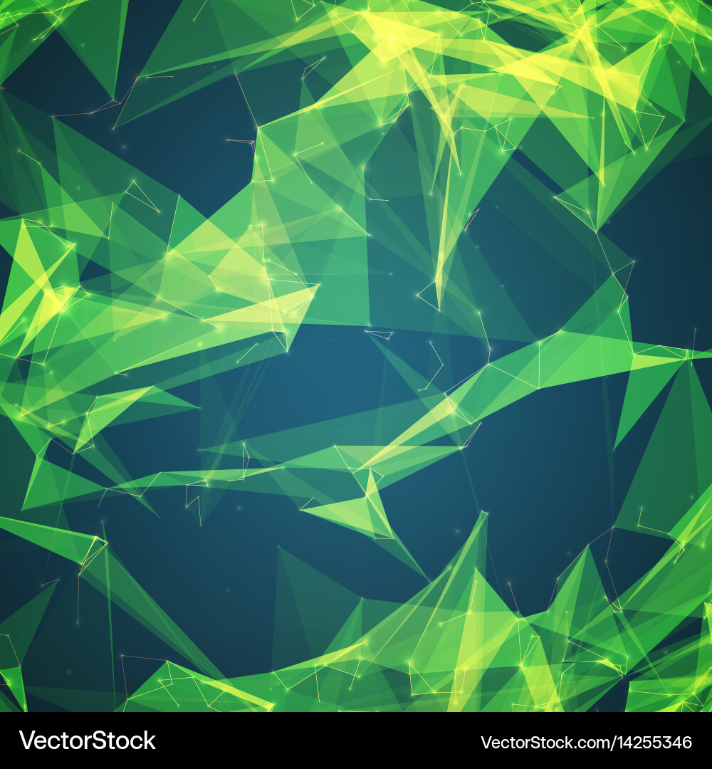 Abstract mesh background chaotically Vector Image