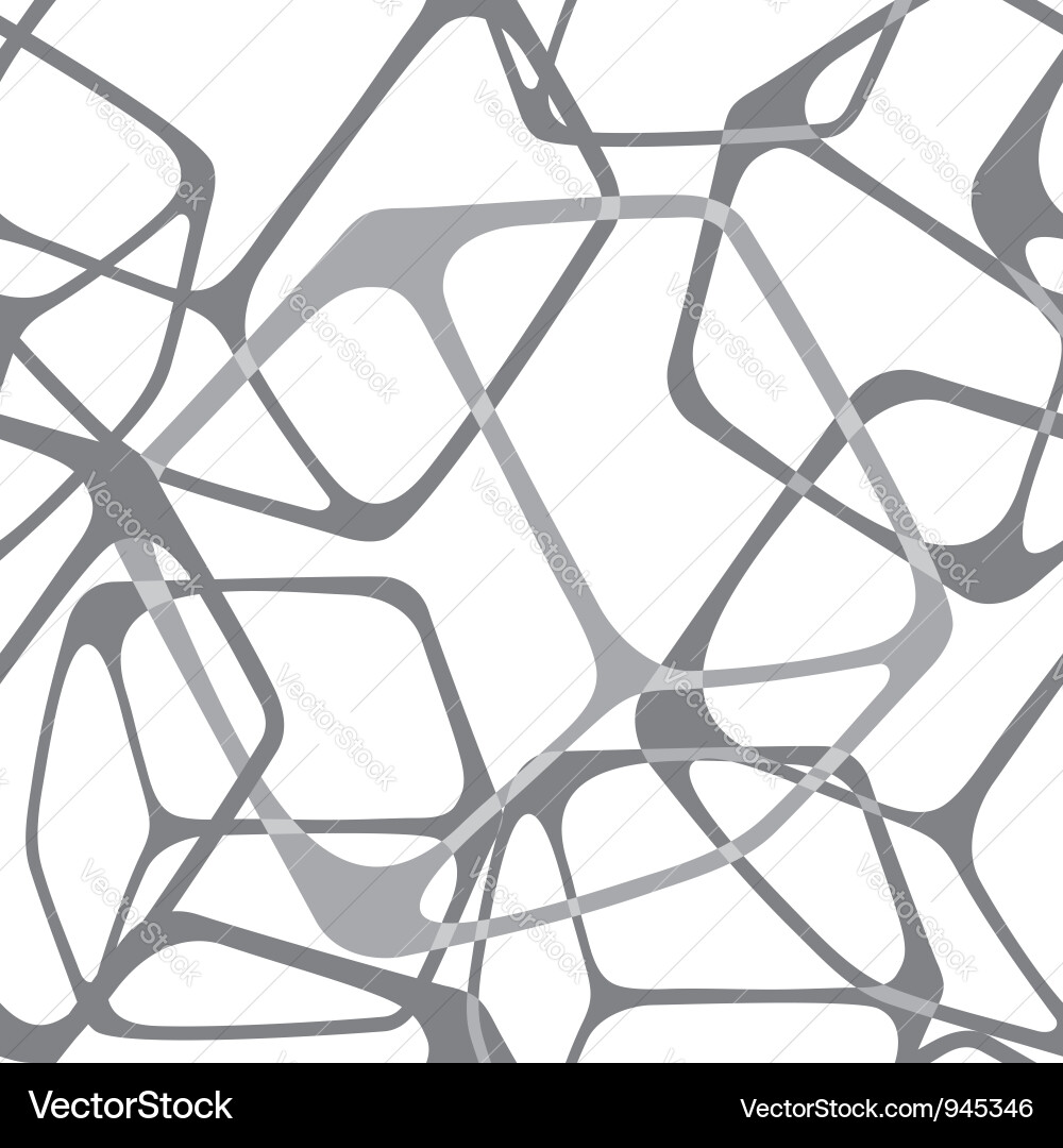 Geometric Wireframe Pattern vector image