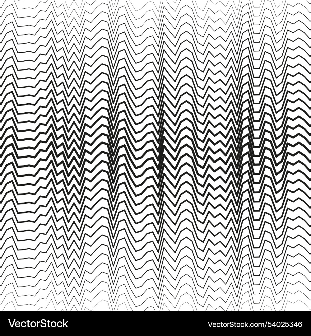 Wavy line pattern abstract zigzag design black Wavy line pattern abstract zigzag design black vector image