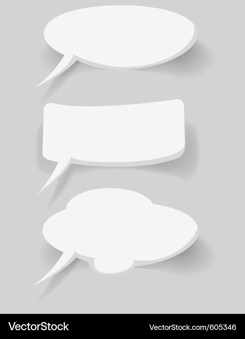 White Bubbles on Gradient Background Vector Image
