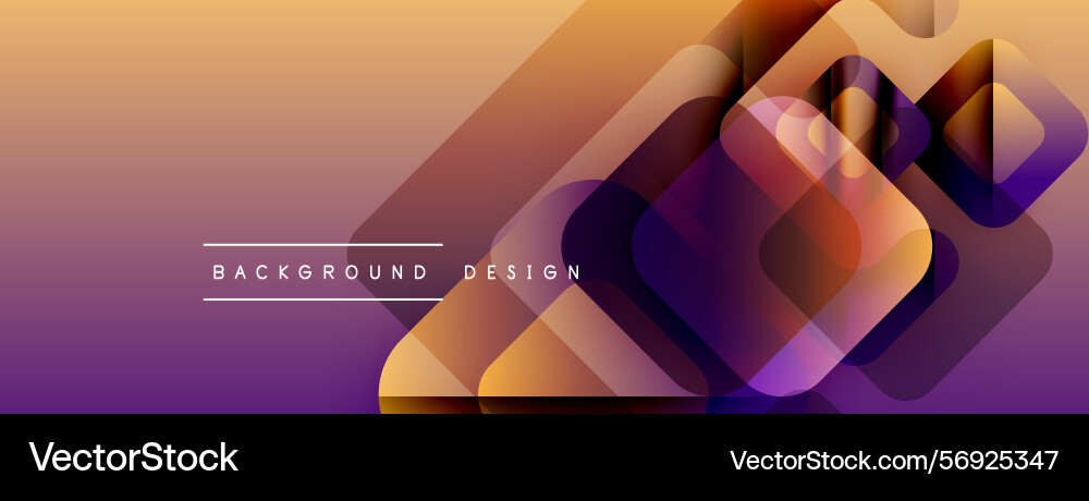 Abstract gradient background overlapping squares Abstract gradient background overlapping squares vector image