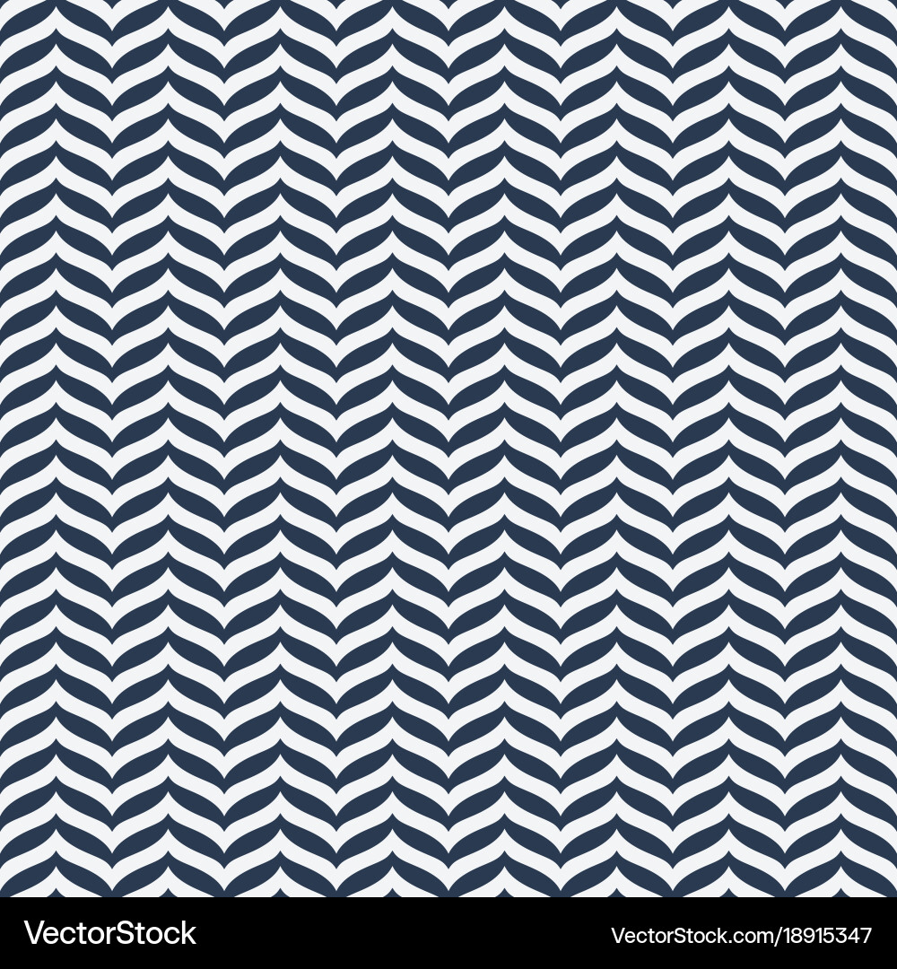 Seamless pattern with waves vector image