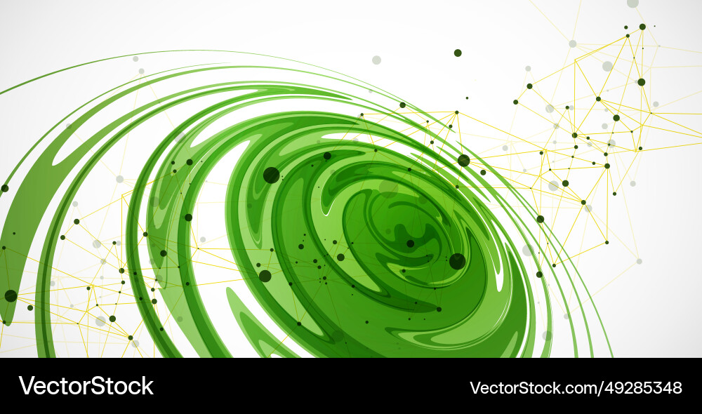 Abstract background of water waves with plexus Abstract background of water waves with plexus vector image