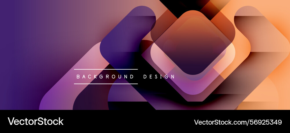 Abstract gradient shapes overlap creating dynamic Abstract gradient shapes overlap creating dynamic vector image