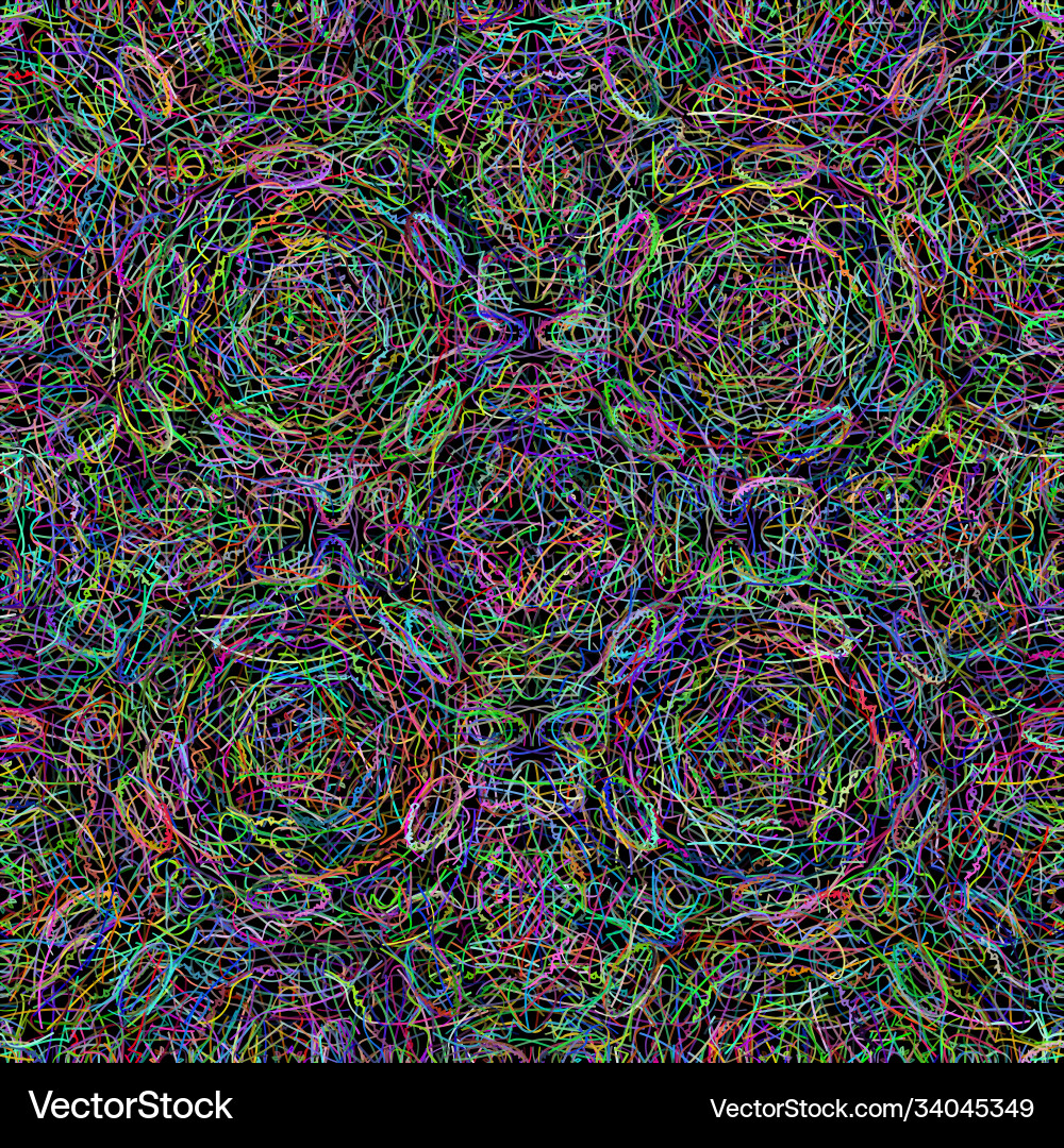 Seamless color lines background Vector Image