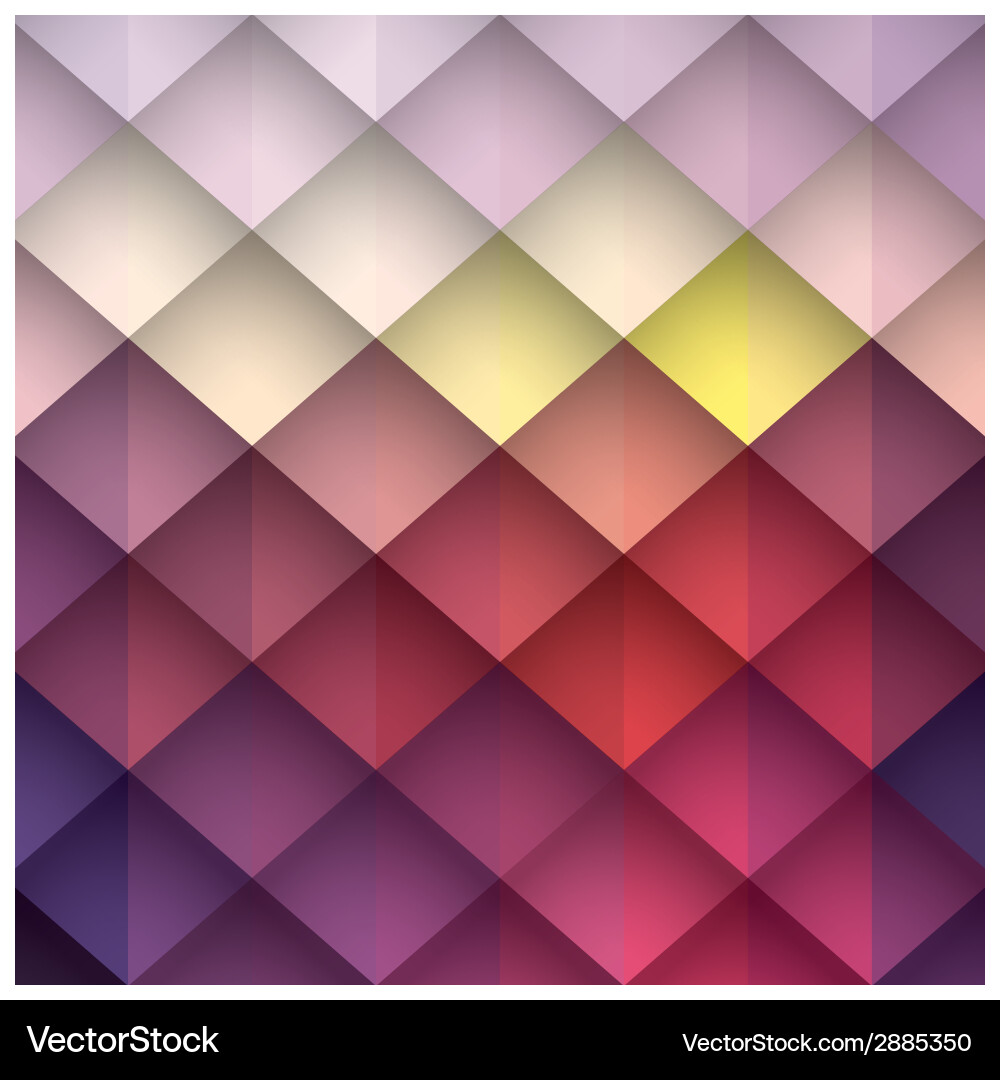 Abstract geometric colorful background pattern vector image