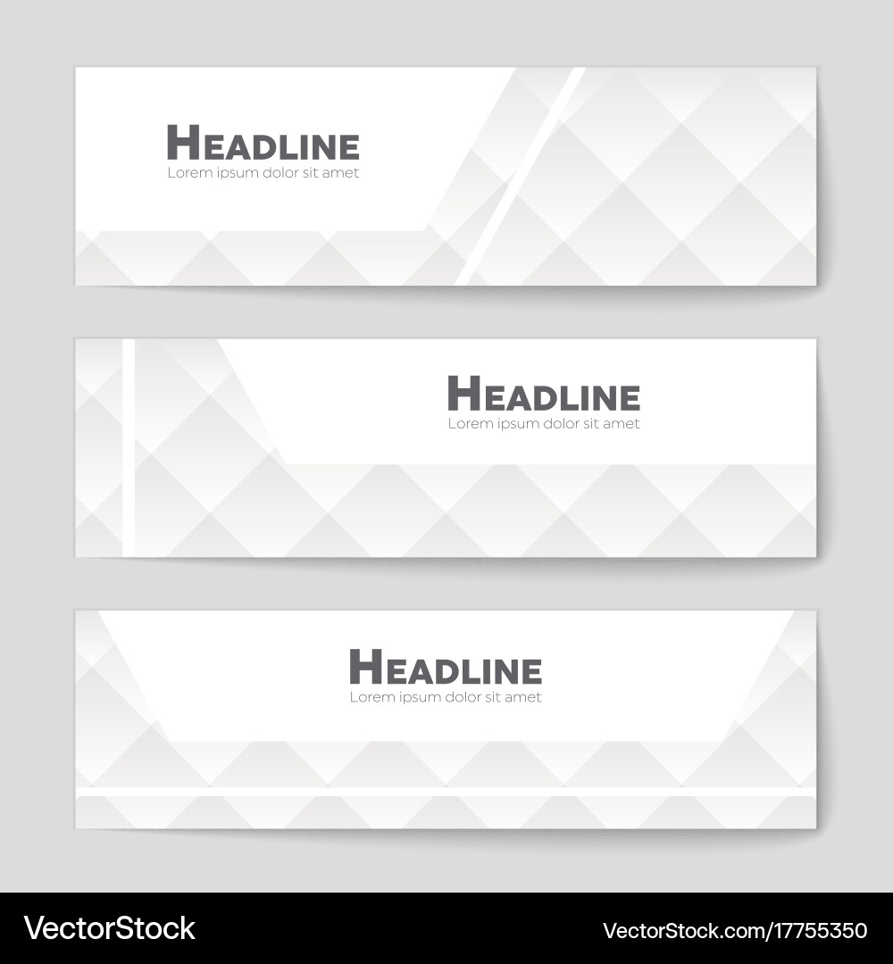 Abstract layout background set for art vector image