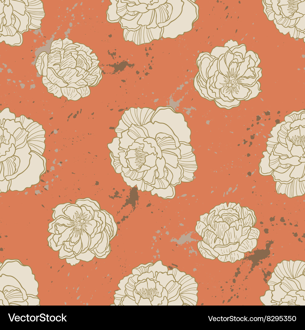 Spring rampage seamless pattern Vector Image