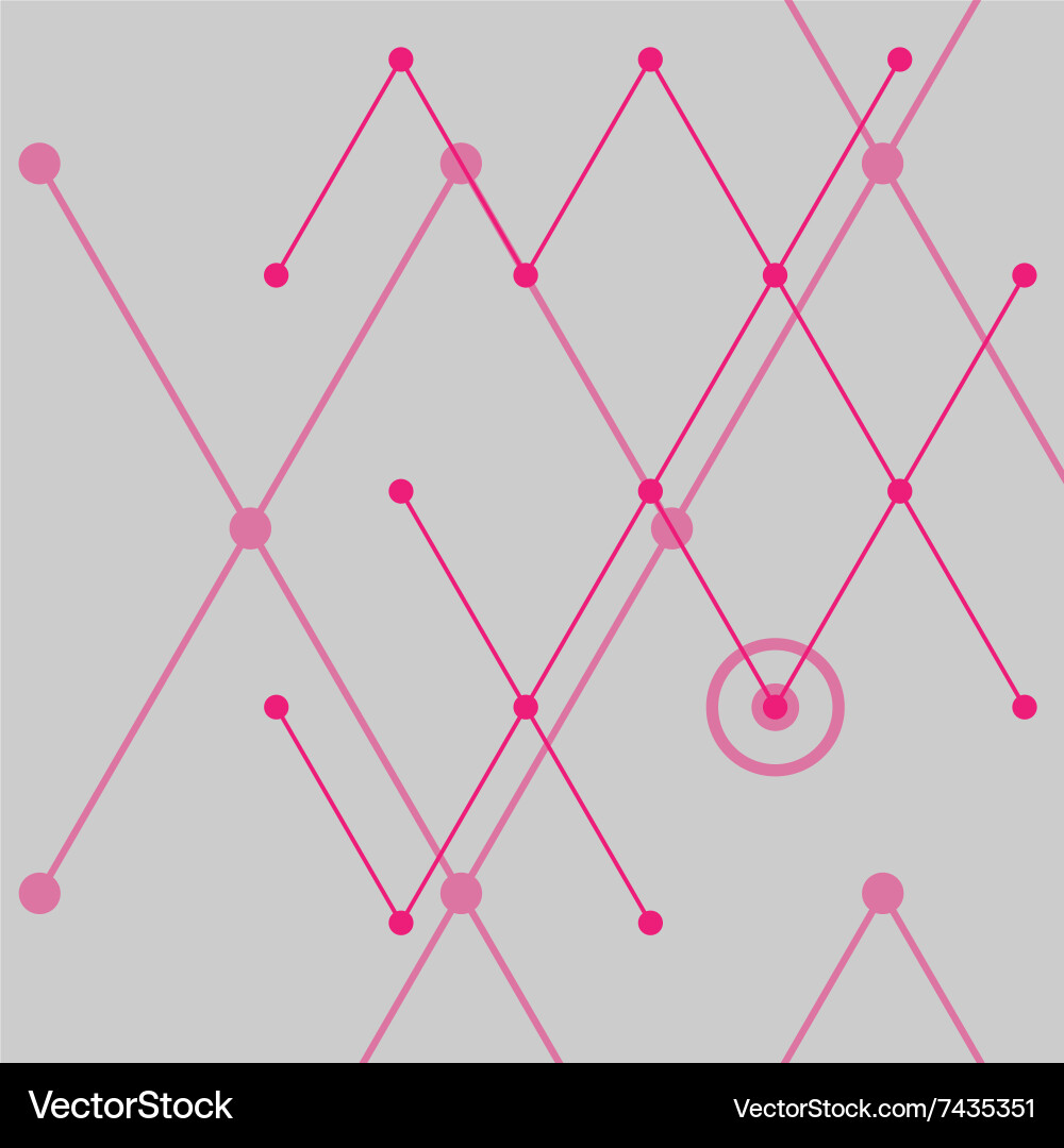 Abstract line and triangular design Vector Image