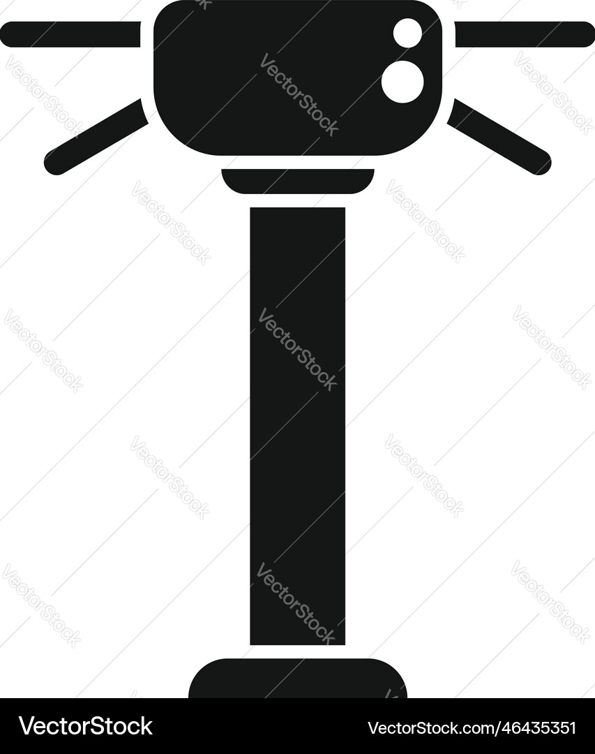 Barrier level icon simple automatic gate vector image