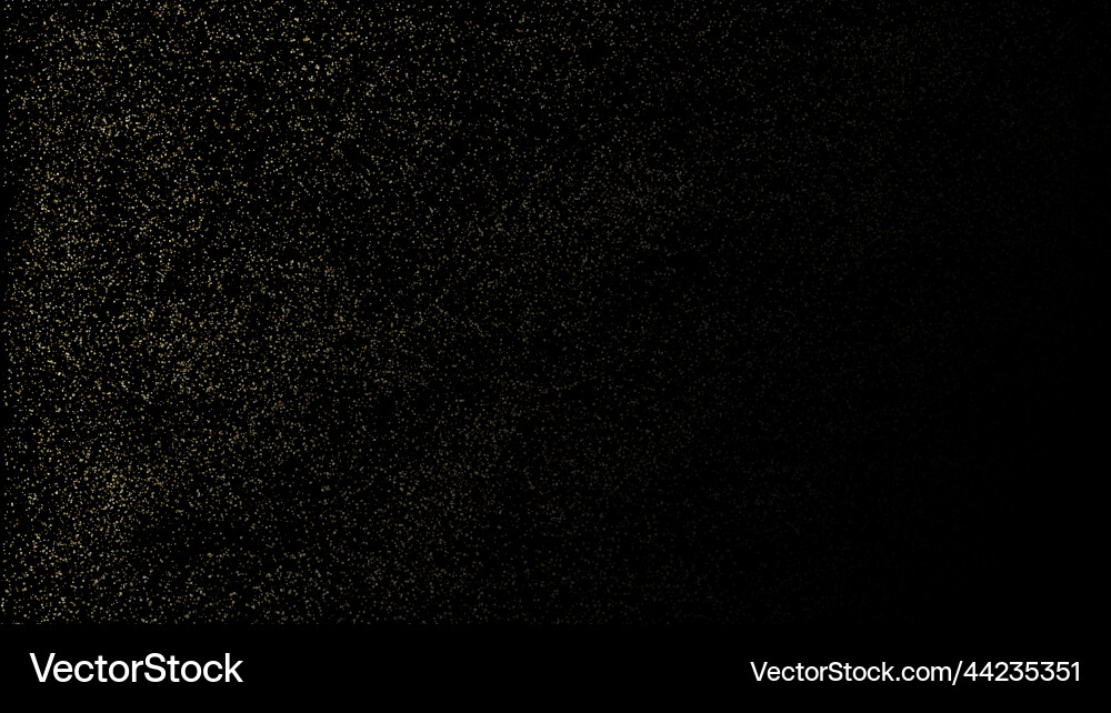 Goldene magische Glitter Staub Pulver verstreut Goldene magische Glitter Staub Pulver verstreut vektorbild