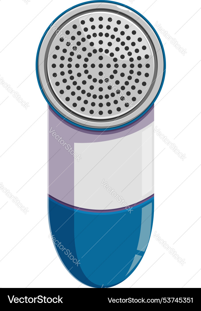 Modern lint remover removing dust and fabric from Modern lint remover removing dust and fabric from vector image