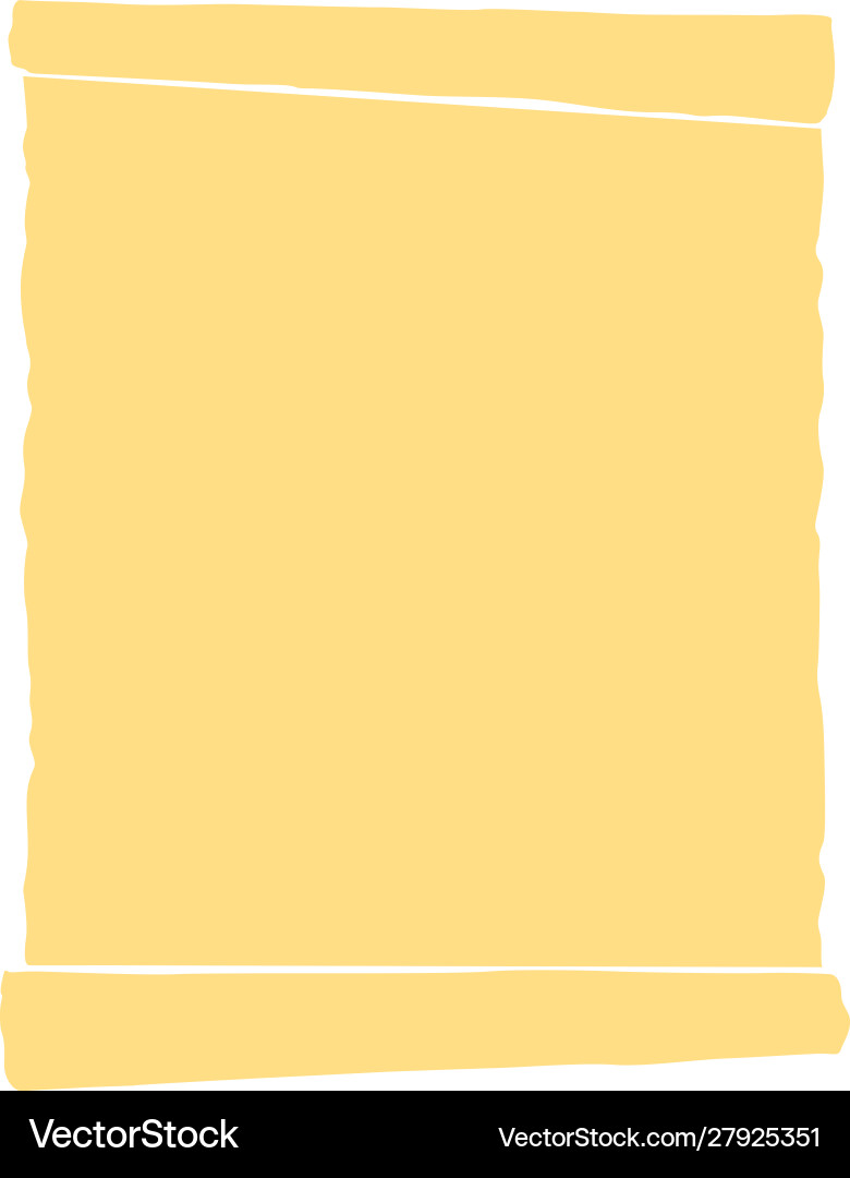 Old Papyrus Scroll - Textured Background Vector Image