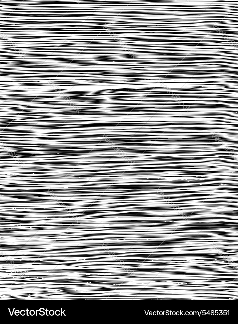 Parallel lines background - hand drawn style vector image