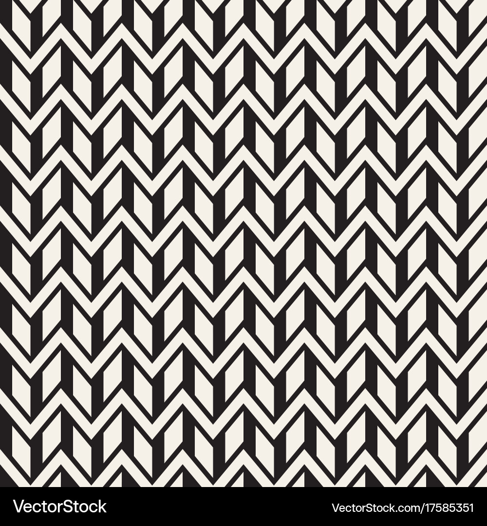Seamless zigzag line pattern abstract Vector Image