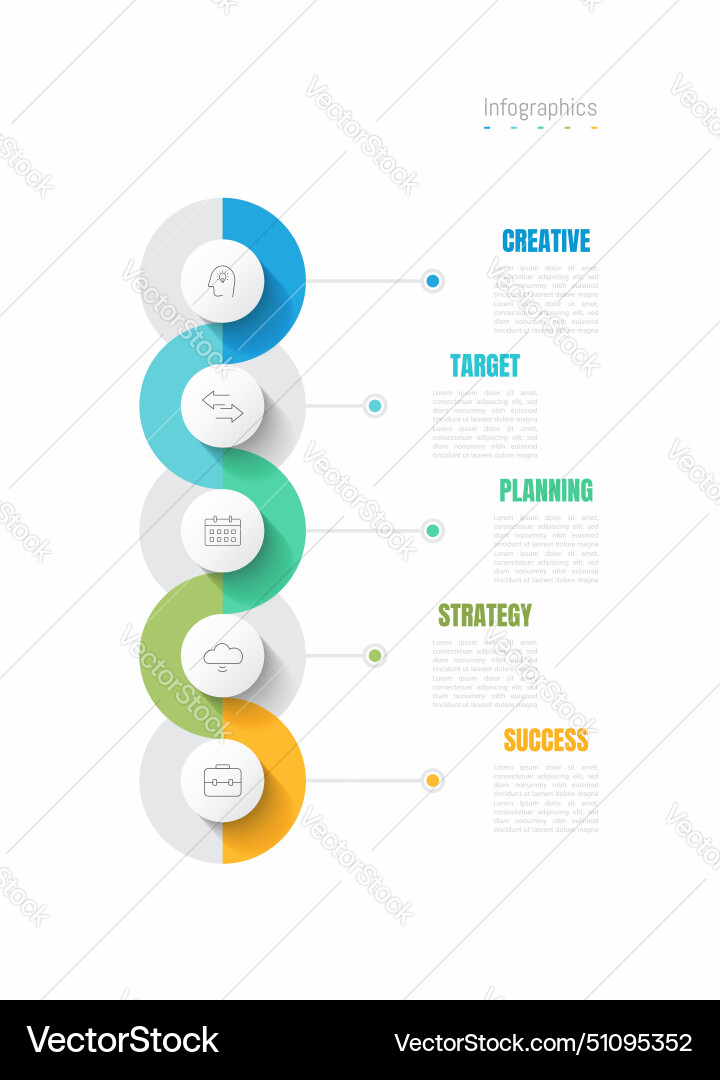 Data Visualization Elements Vector Image