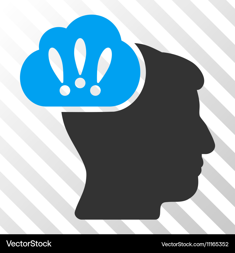 Problem brainstorm icon Vector Image