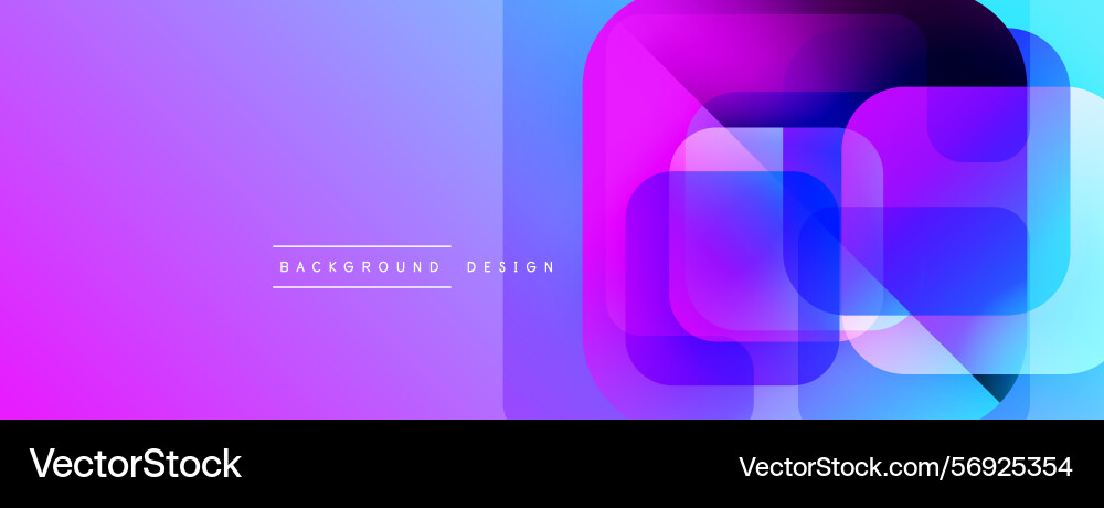 Abstract geometric shapes overlap creating Abstract geometric shapes overlap creating Vector Image
