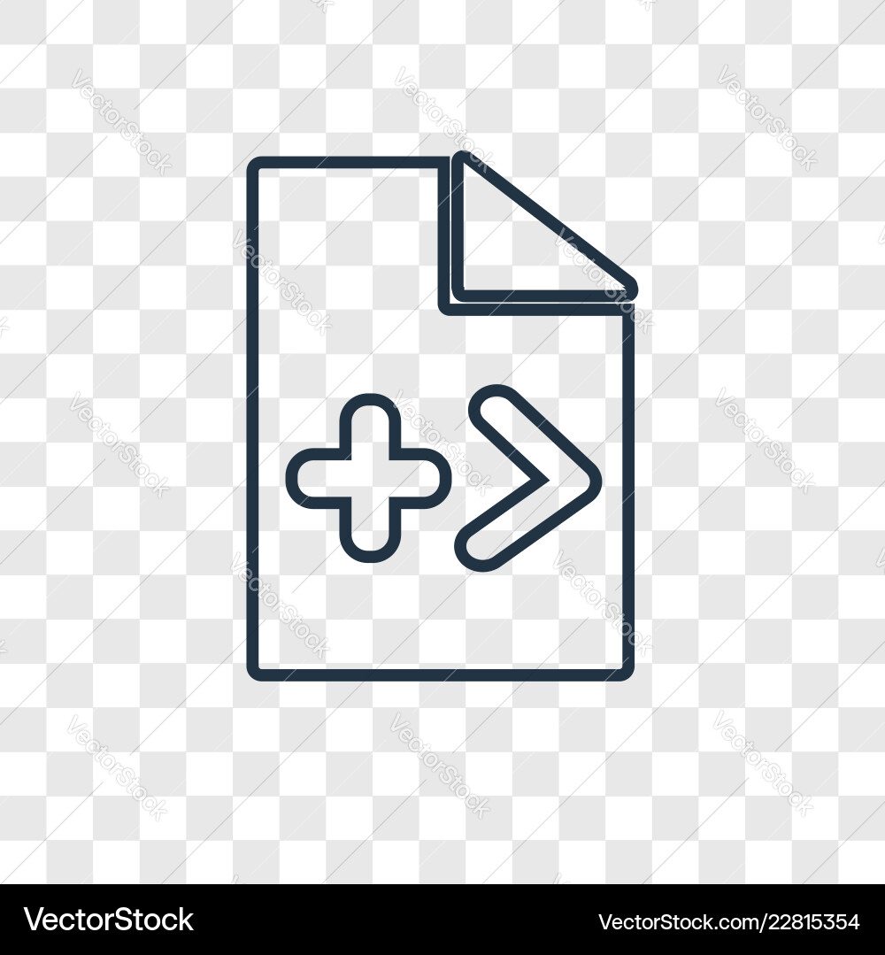 Coding concept linear icon isolated Coding concept linear icon isolated Vector Image