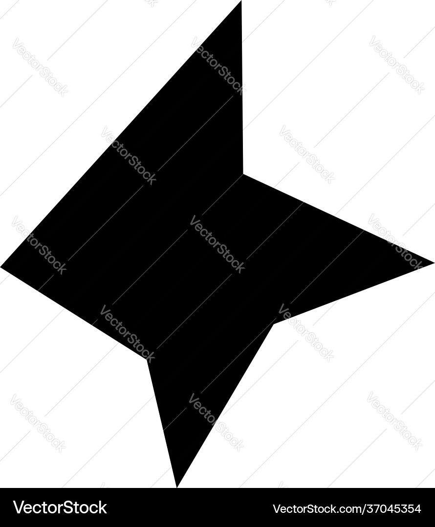 Edgy geometric random amorph amorphous shape Edgy geometric random amorph amorphous shape vector image