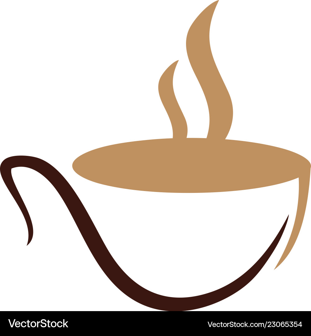Kaffee Vintage Logo vektorbild