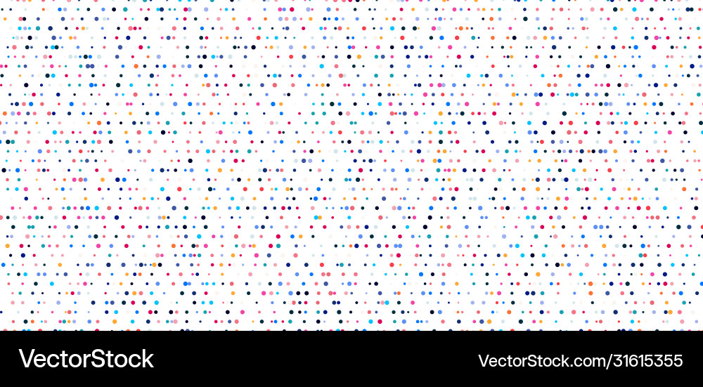 Colorful Dot Pattern vector image
