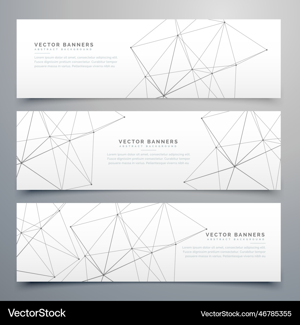 Digital technology style headers set Digital technology style headers set Vector Image