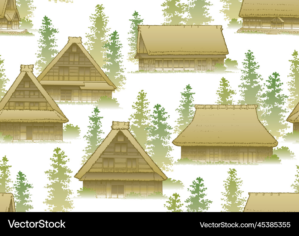 Seamless pattern abstraction creative backgrounds vector image
