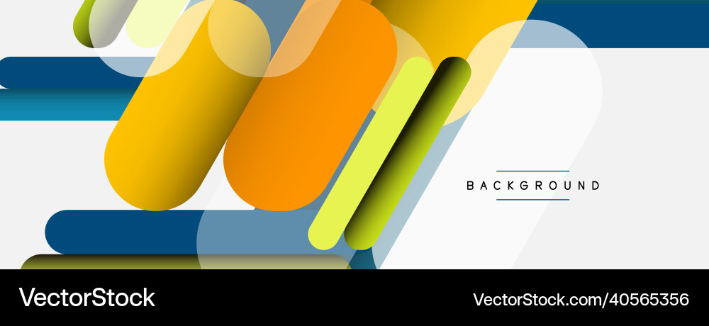 Abstract background round shapes lines Abstract background round shapes lines Vector Image