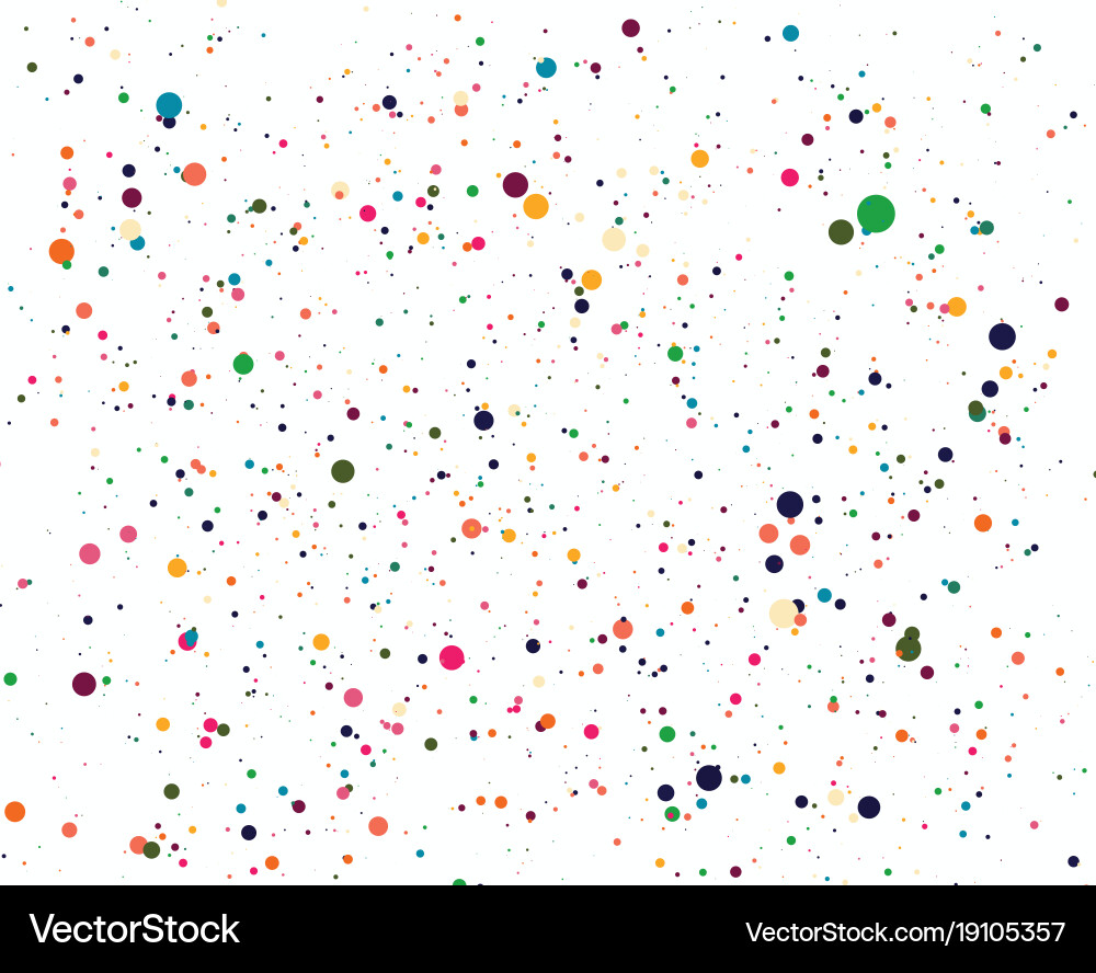 Abstract circles background random size vector image