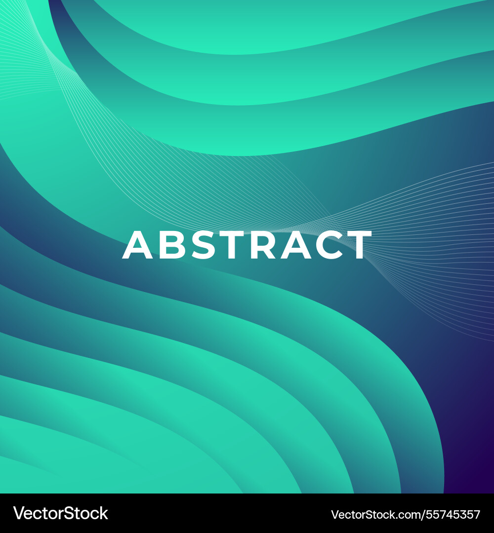 Abstract gradient shapes background vector image