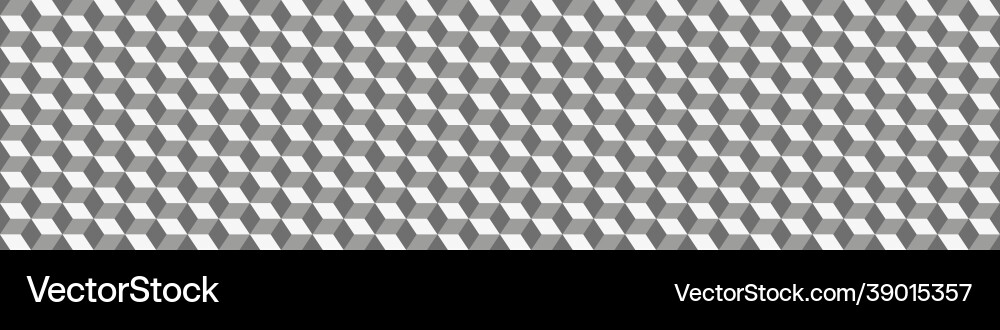 Seamless cube background pattern 3d geometric Seamless cube background pattern 3d geometric Vector Image