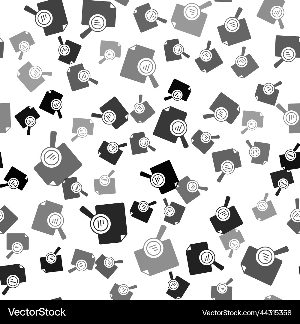 Black document with graph chart icon isolated Black document with graph chart icon isolated Vector Image