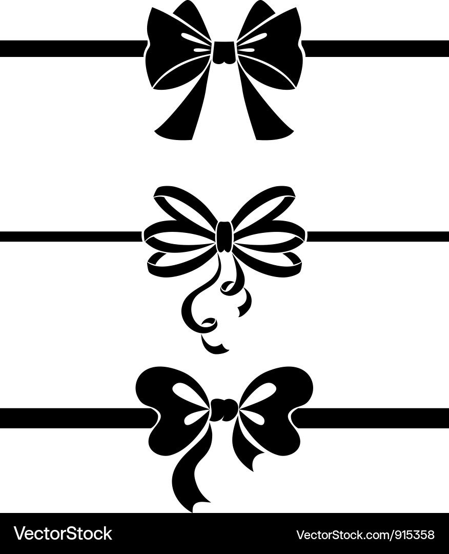 Ribbon set Royalty Free Vector Image - VectorStock