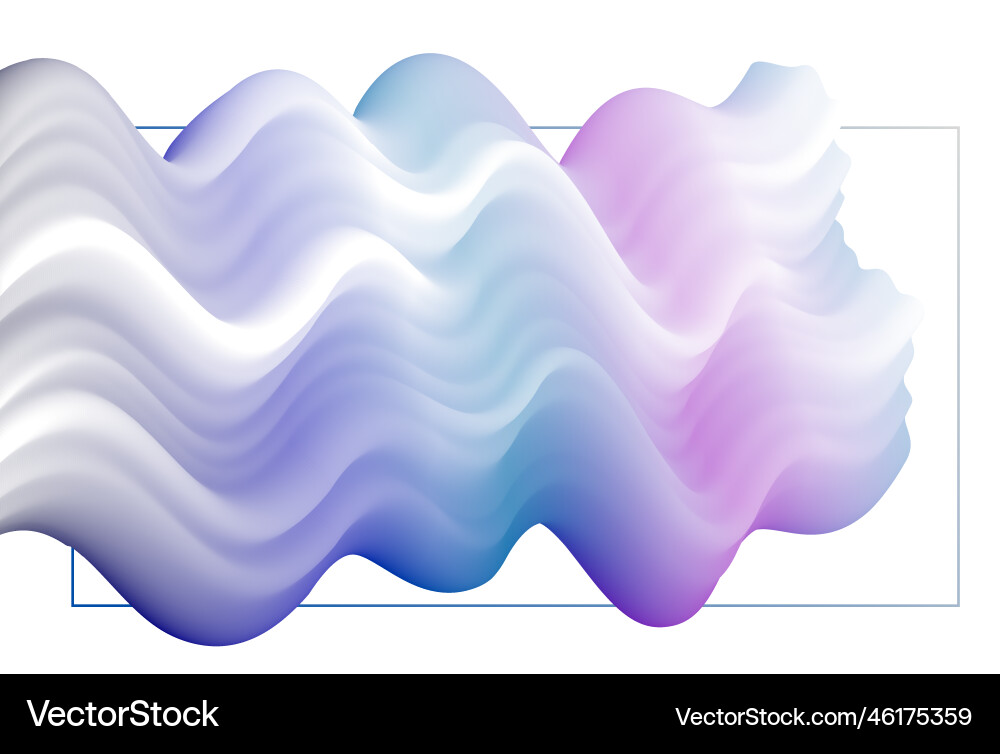 Abstract colorful fluid background dimensional Abstract colorful fluid background dimensional vector image