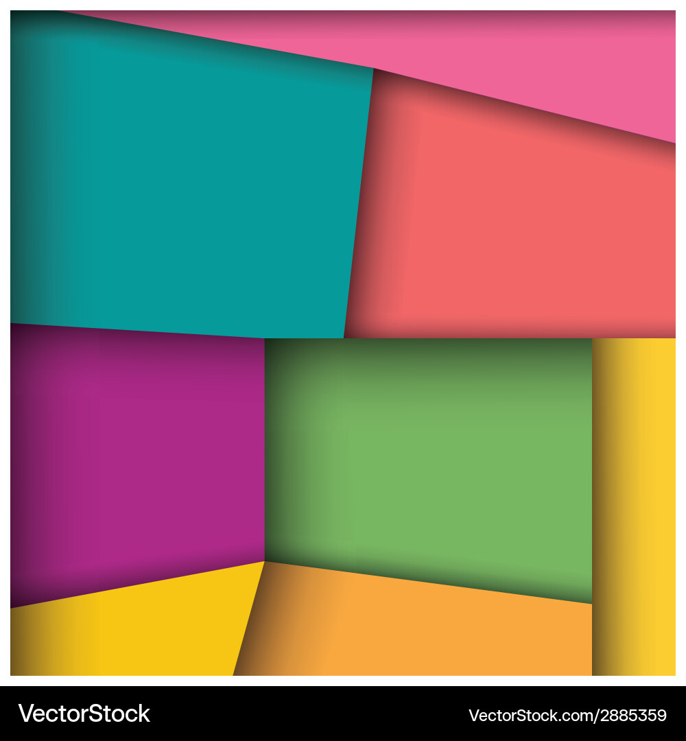 Abstract geometric colorful background pattern Vector Image