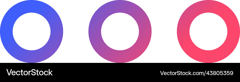 Ellipsis pixel perfect gradient linear ui icon Ellipsis pixel perfect gradient linear ui icon Vector Image